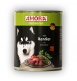 Amora konserv koertele põdra- ja loomalihaga, 12x800 gr