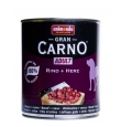 Animonda Gran Carno Adult konserv koertele loomaliha ja kalkunisüdamega, 12x800 gr