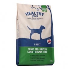Healthy Paws koeratoit Briti Lambaliha & Pruuni Riisiga, 2,5 kg